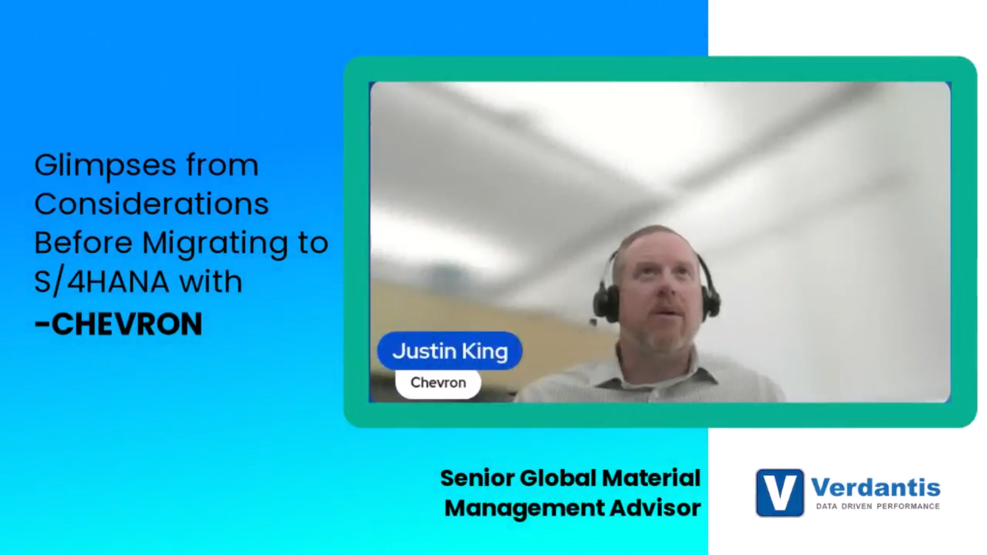 Chevron Client Testimony