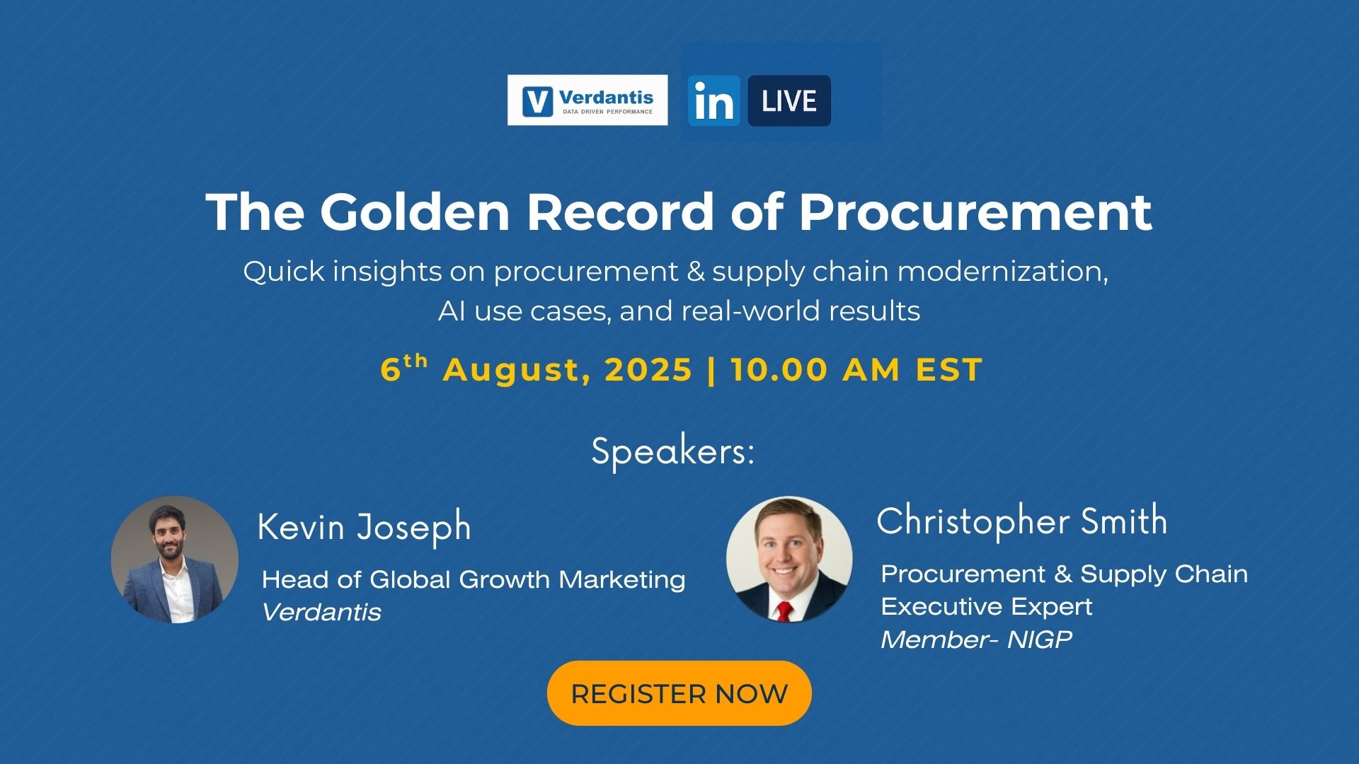 The Golden Record of Procurement